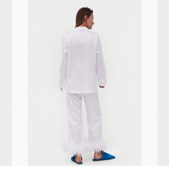 The Sleeper Party Pajama Set with Feathers - Picture 3 of 13